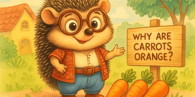 Why are carrots orange?